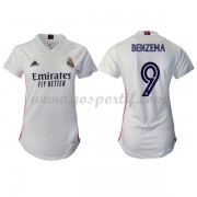 Real Madrid maillot de foot femme 2020-21 Karim Benzema 9 maillot domicile
